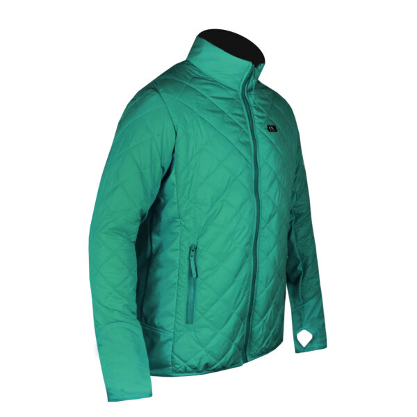 Women's Lightweight Quilted Hybrid Puffer Jacket - Image 5