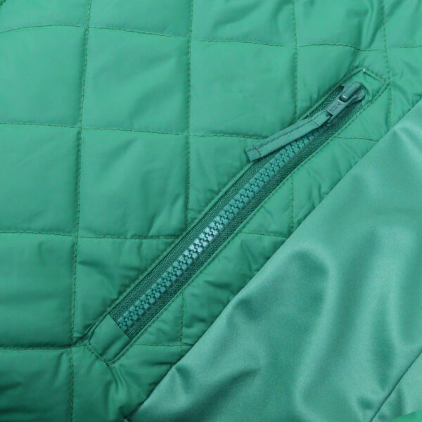 Women's Lightweight Quilted Hybrid Puffer Jacket - Image 4
