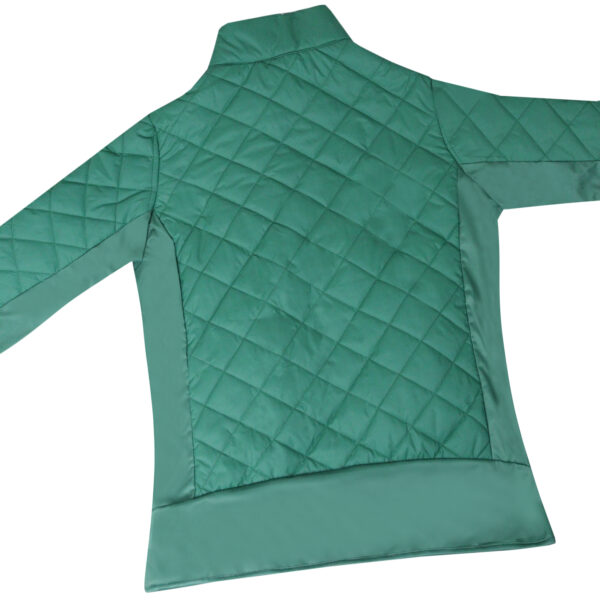 Women's Lightweight Quilted Hybrid Puffer Jacket - Image 3