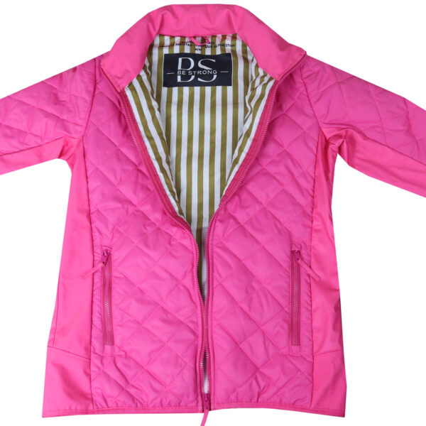 Women's Lightweight Quilted Hybrid Puffer Jacket - Image 11