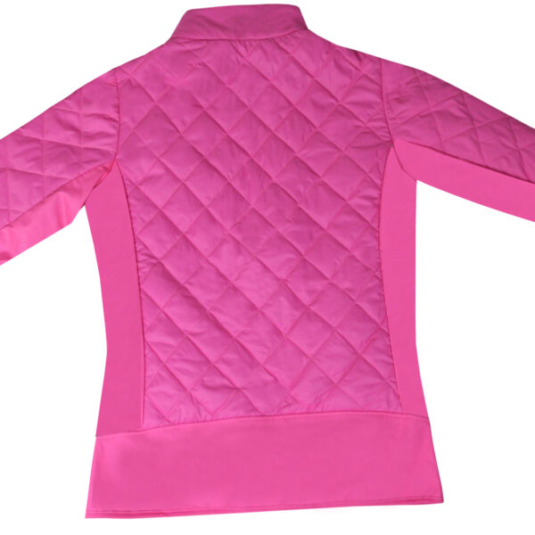 Women's Lightweight Quilted Hybrid Puffer Jacket - Image 14