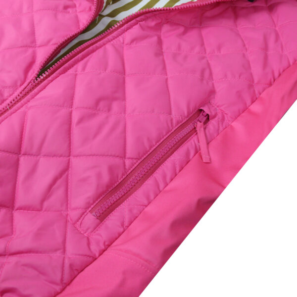 Women's Lightweight Quilted Hybrid Puffer Jacket - Image 15