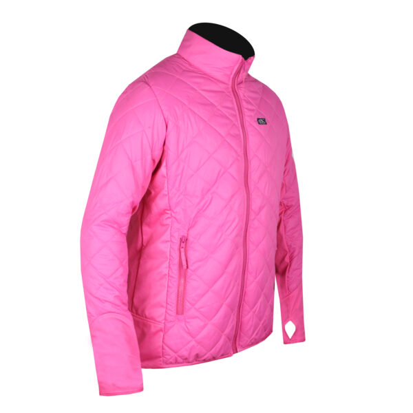 Women's Lightweight Quilted Hybrid Puffer Jacket - Image 16