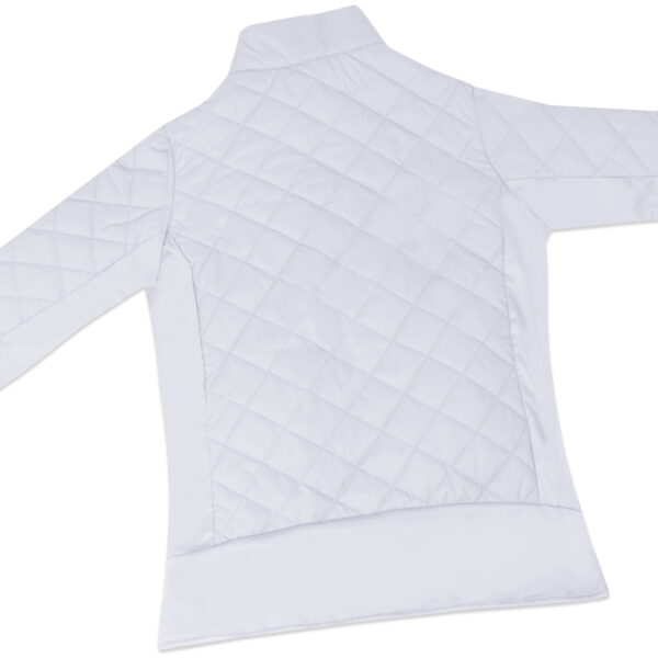 Women's Lightweight Quilted Hybrid Puffer Jacket - Image 19