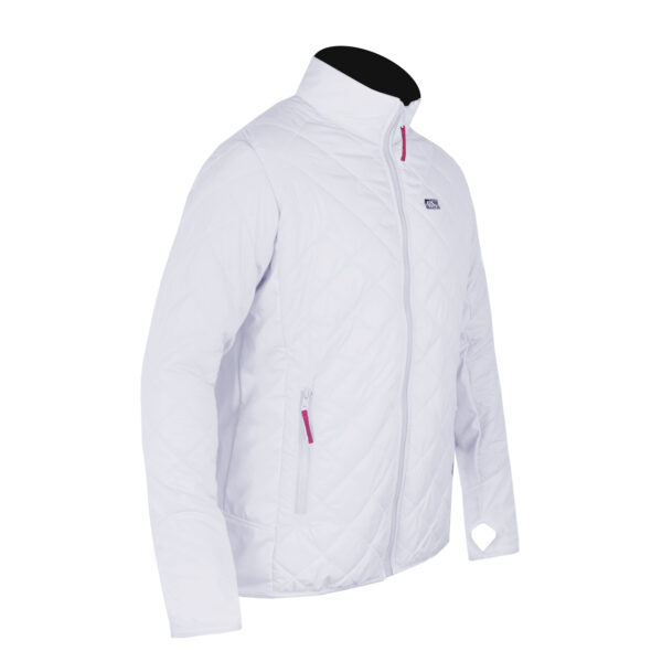 Women's Lightweight Quilted Hybrid Puffer Jacket - Image 23